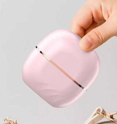 Mini-Haarglättungskamm mit kabelloser Ladefunktion, tragbar, multifunktional, schonend für die Haarpflege, Styling-Kamm, Haarglätte