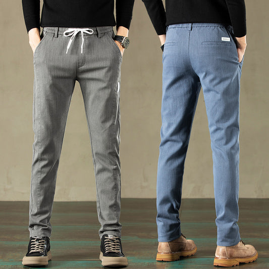 Loose Straight Casual Pants Stretch Sports Trousers