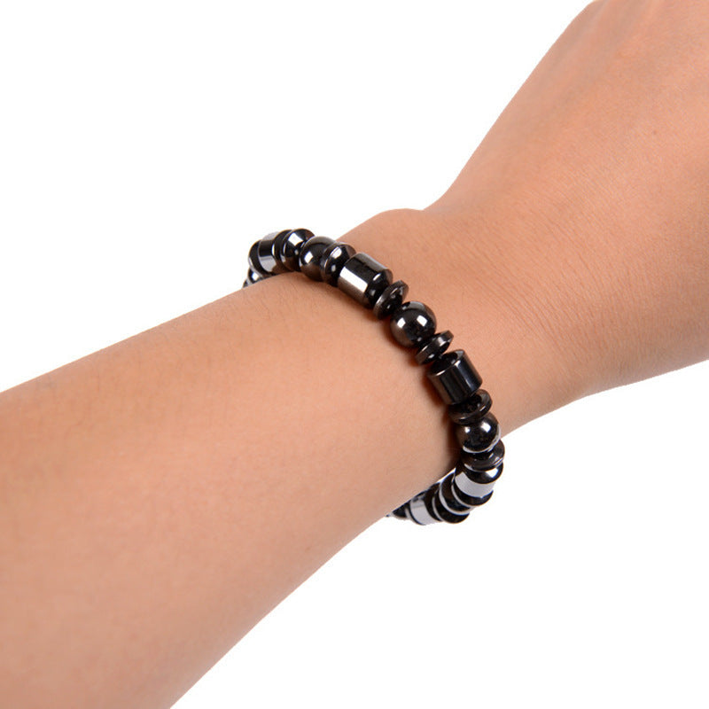 Magnetische Armbänder zur Gewichtsabnahme für Frauen und Männer, Pentagramm-Stein, magnetische Therapie-Armbänder, Schmerzlinderung, Abnehmen, Gesundheitsschmuck