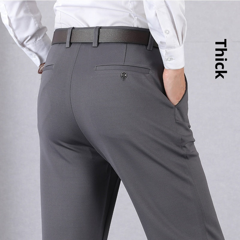 Elastic Dad Suit Trousers For Middle-aged And Elderly People
