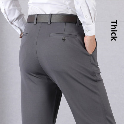 Elastic Dad Suit Trousers For Middle-aged And Elderly People