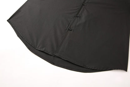 Teenage Men's Stand-up Collar Shirt