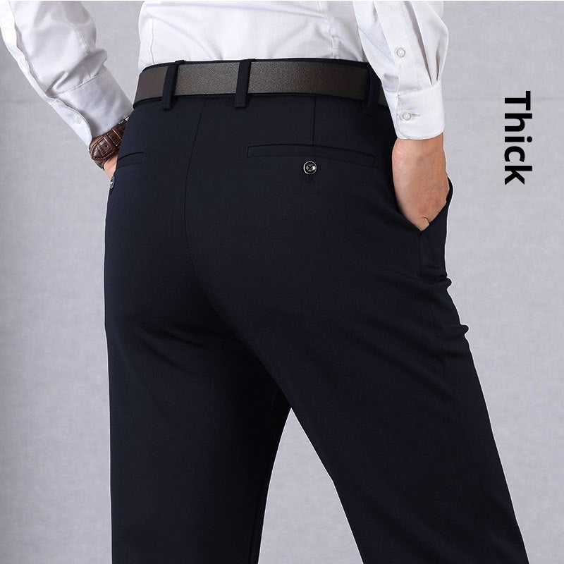 Elastic Dad Suit Trousers For Middle-aged And Elderly People
