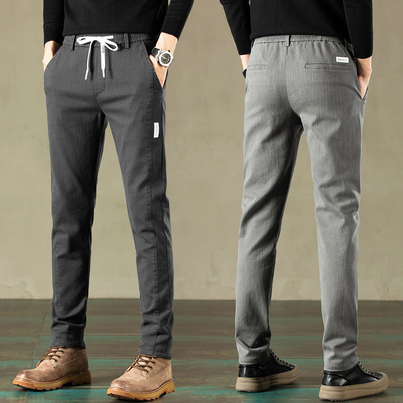 Loose Straight Casual Pants Stretch Sports Trousers
