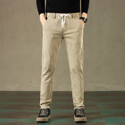 Loose Straight Casual Pants Stretch Sports Trousers